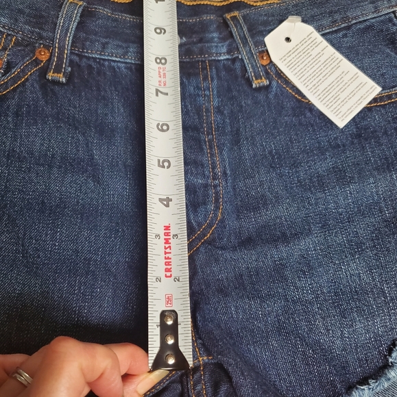 Levi's 501 Button Up Fly Shorts - Picture 8 of 10